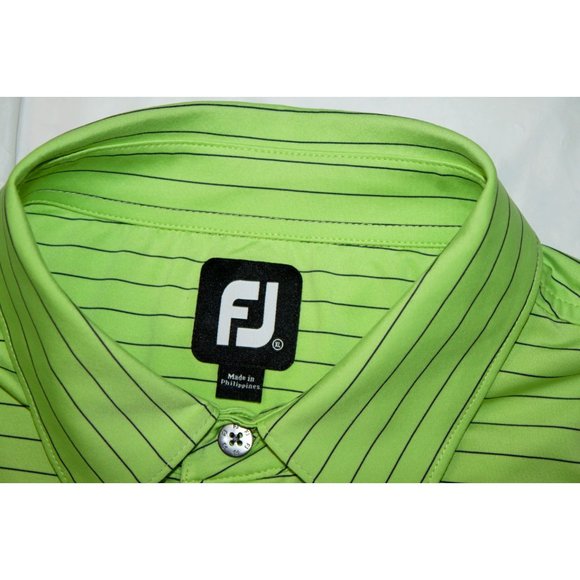 FootJoy Mens Short Sleeve Golf Polo Shirt Size XL - Picture 7 of 8